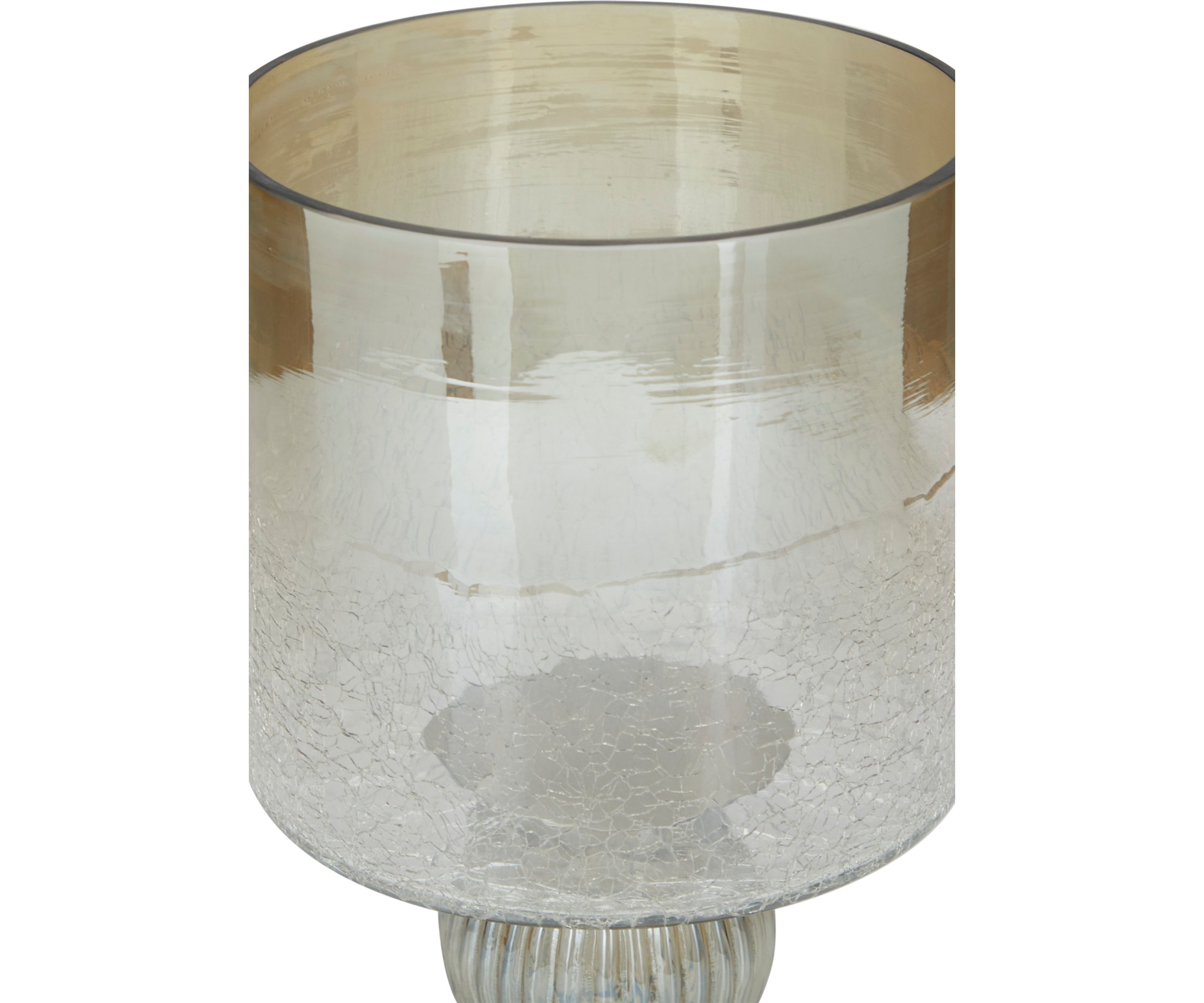 Traditional Glass Hurricane Lamp