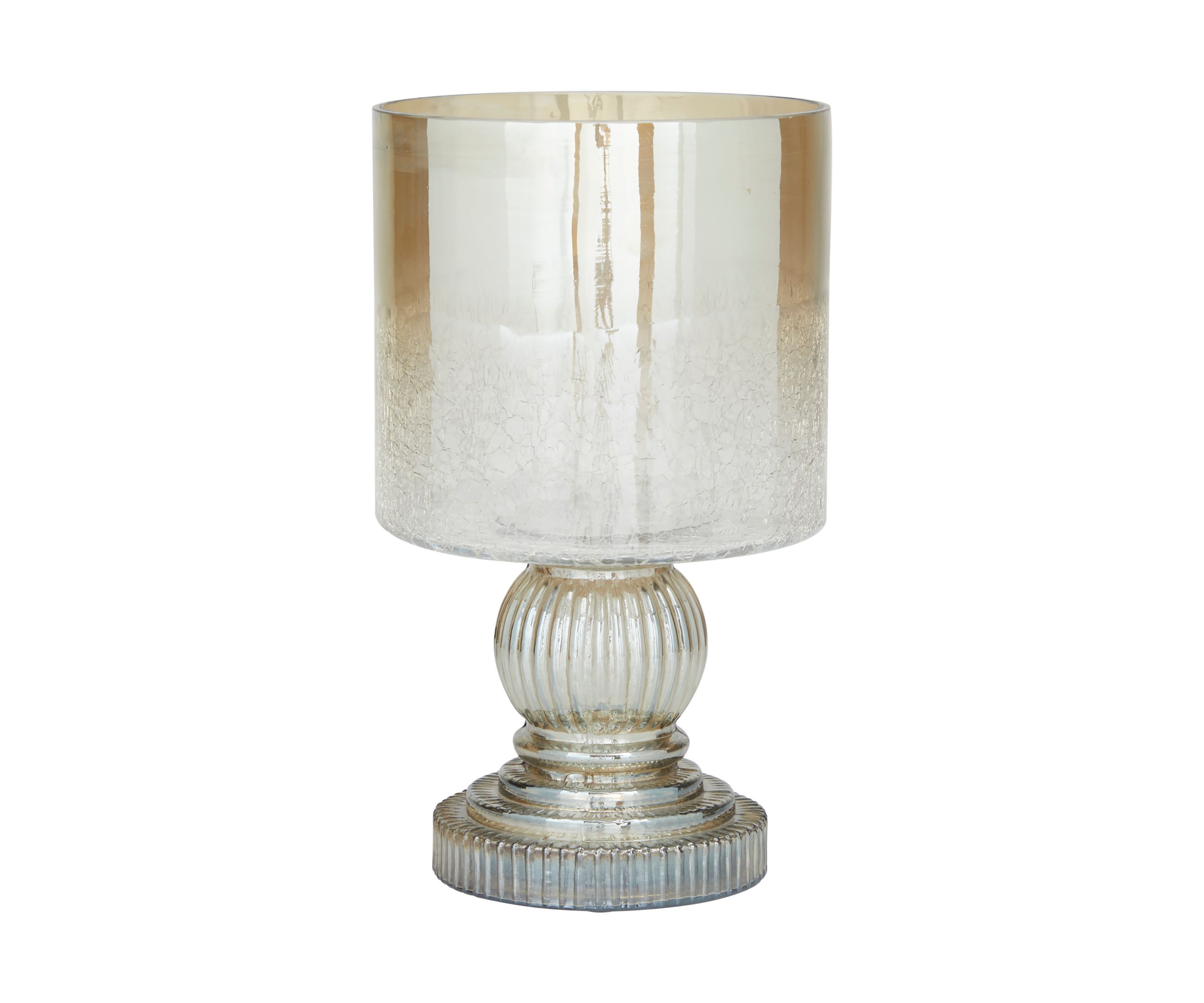 Traditional Glass Hurricane Lamp