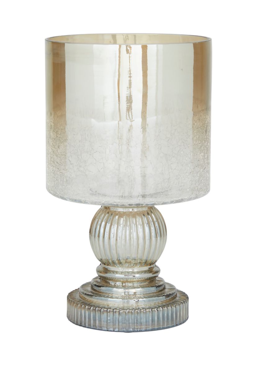 Traditional Glass Hurricane Lamp