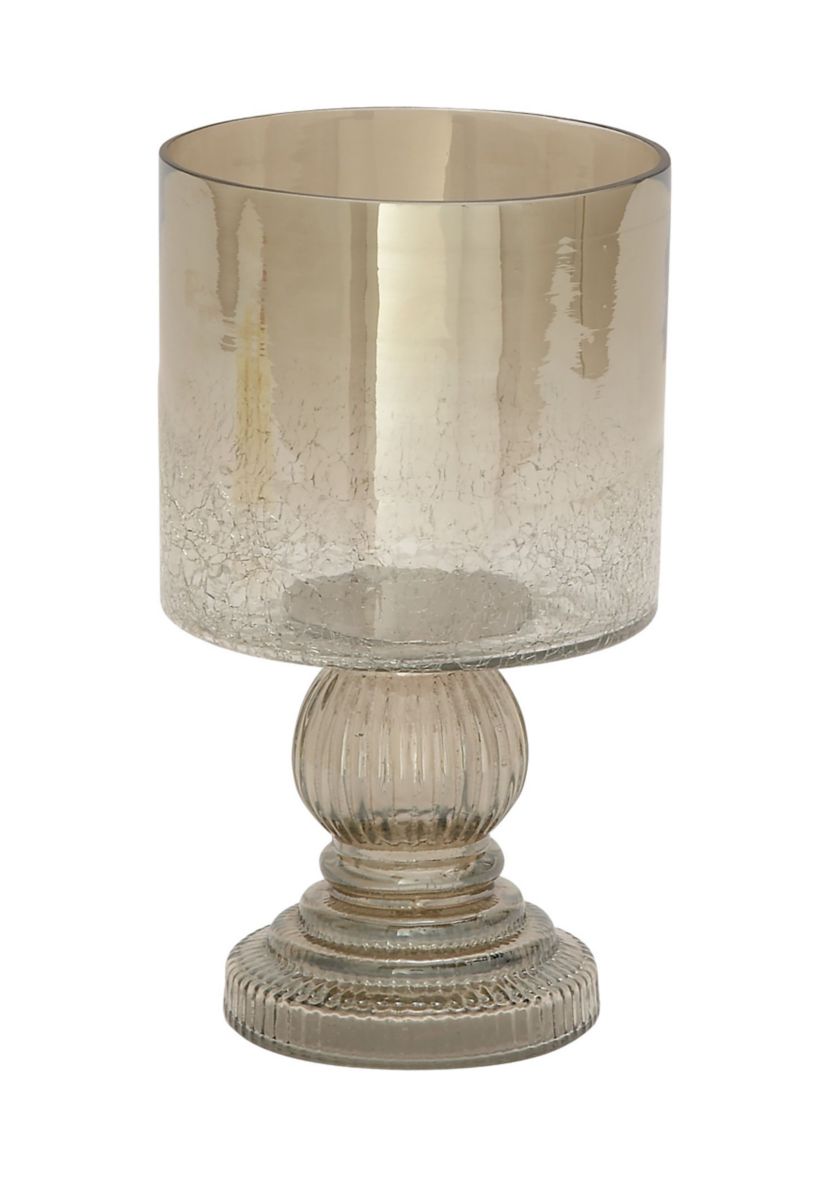Traditional Glass Hurricane Lamp