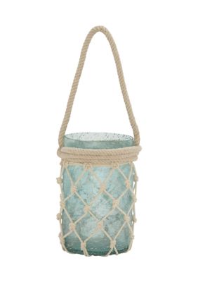 Coastal Glass Candle Lantern