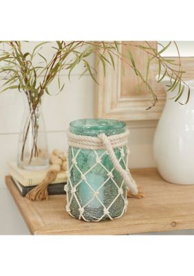 Coastal Glass Candle Lantern