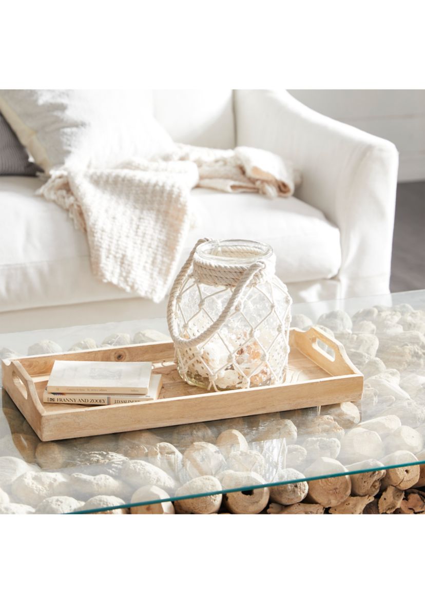 Coastal Glass Candle Lantern