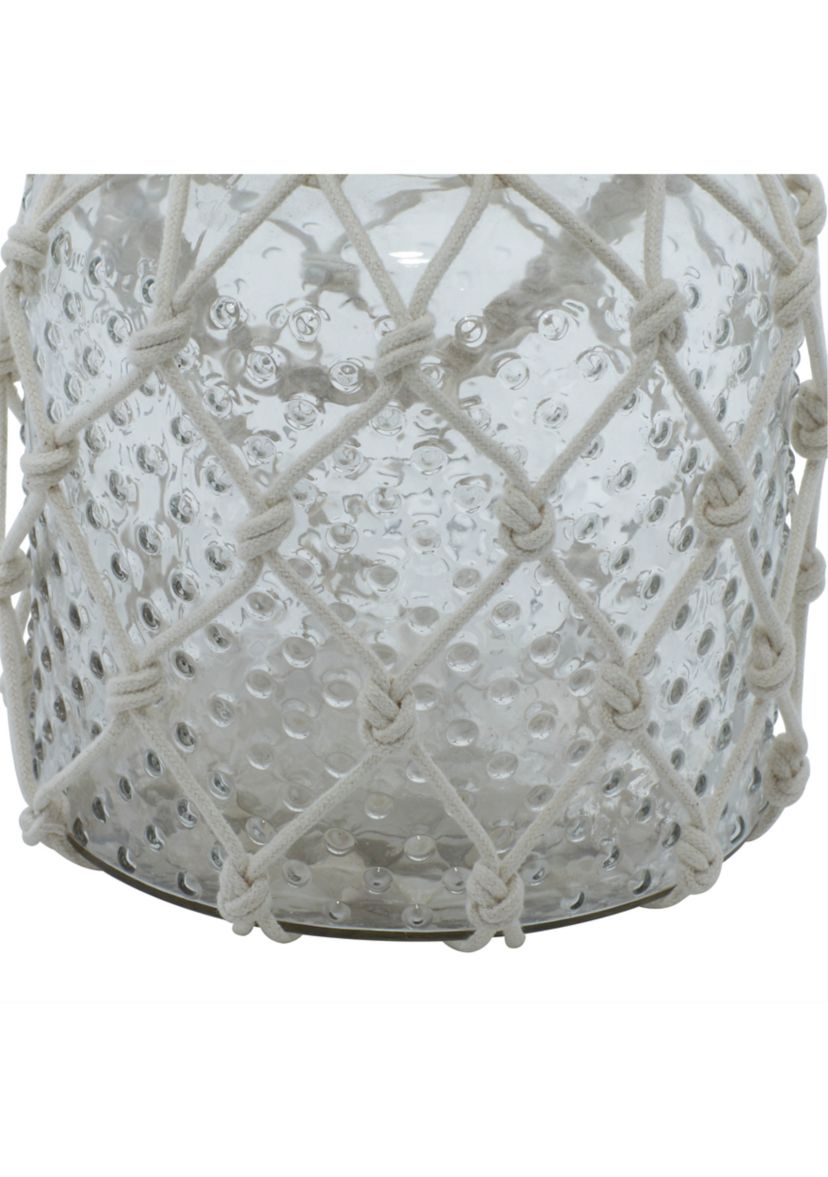 Coastal Glass Candle Lantern