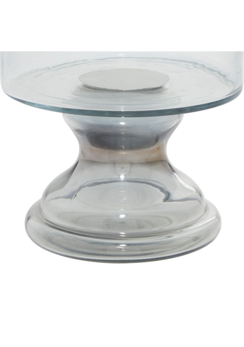 Traditional Glass Hurricane Lamp