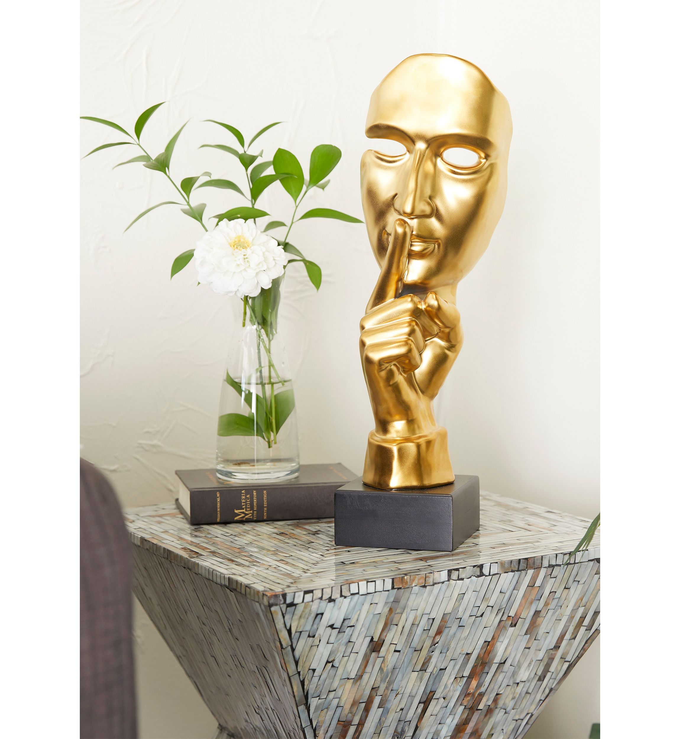 Contemporary Polystone Sculpture