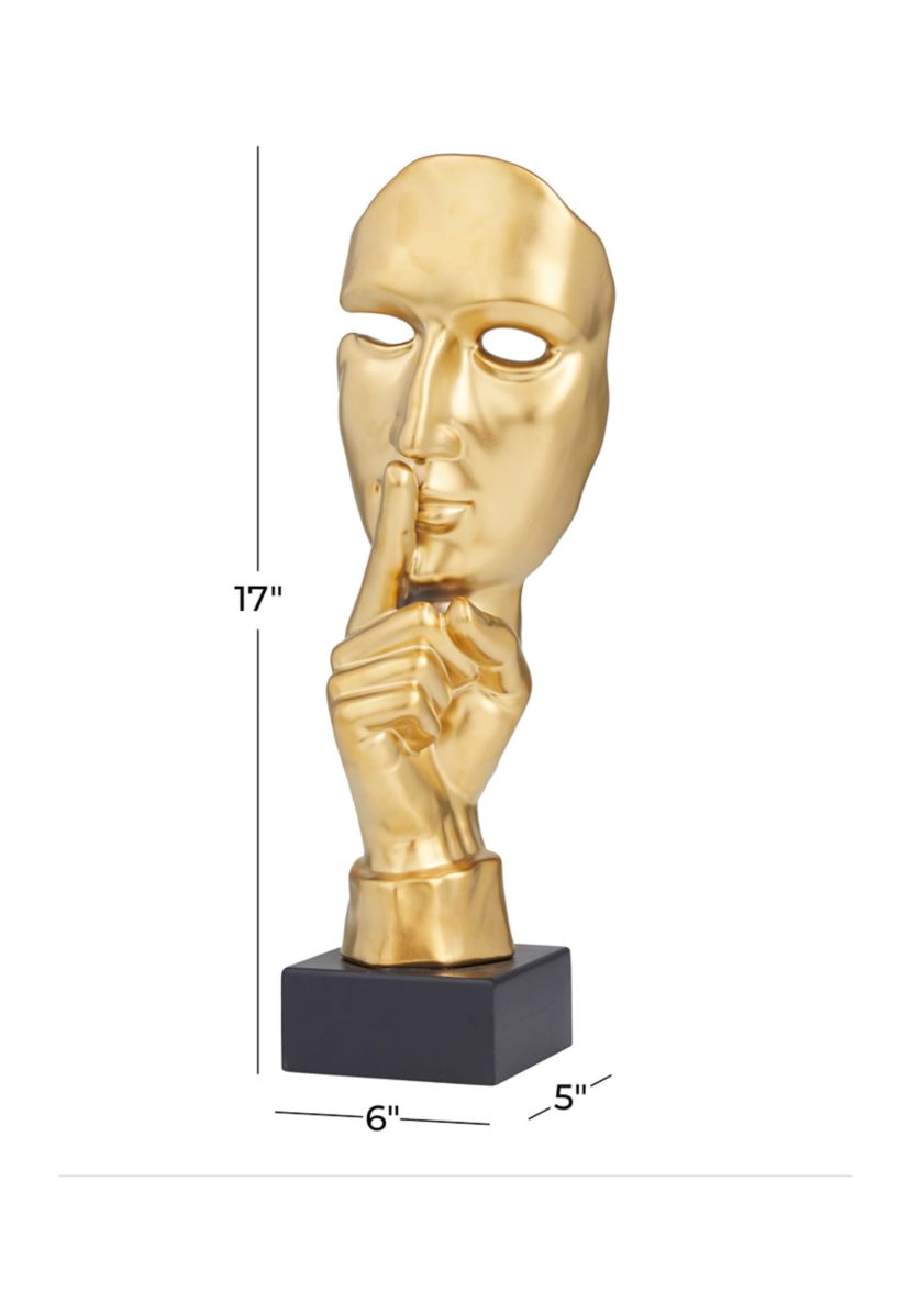 Contemporary Polystone Sculpture