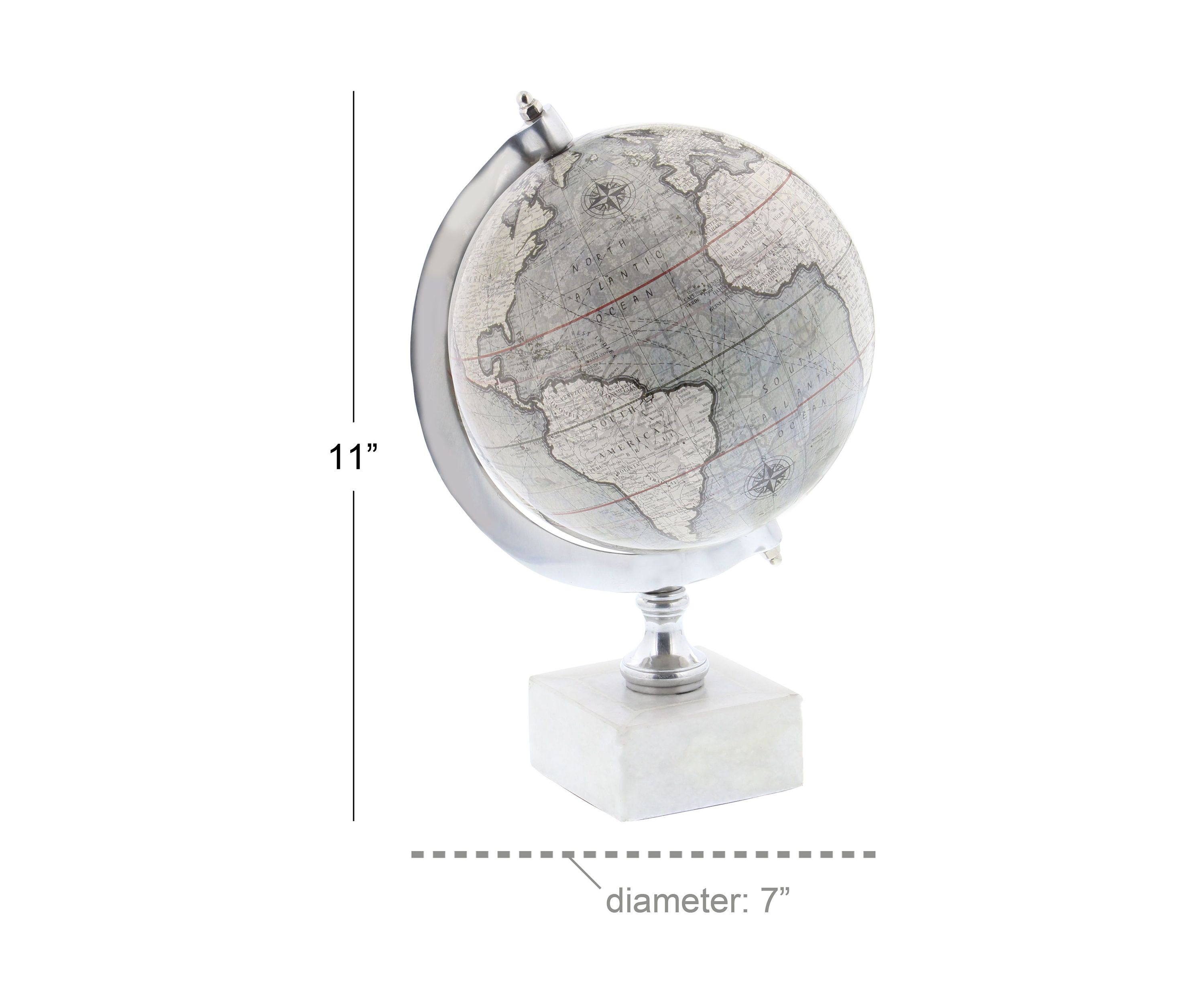 Contemporary Marble Globe