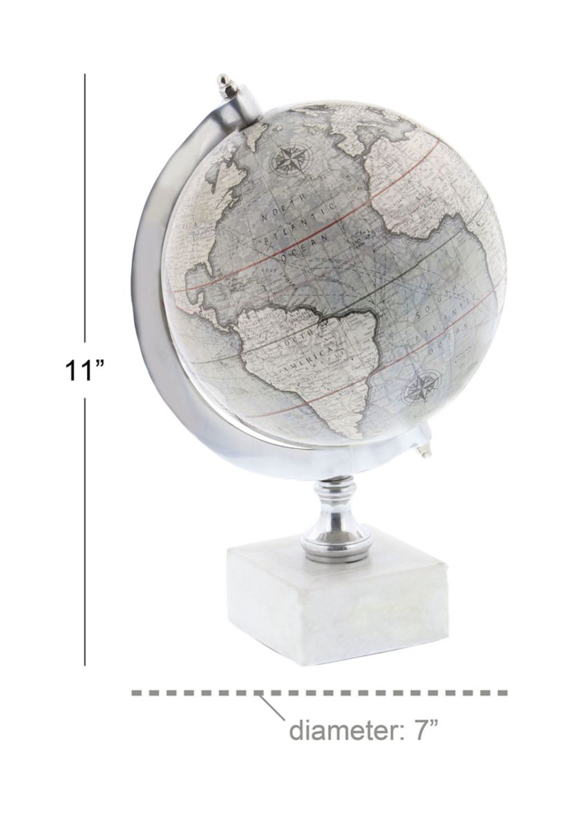 Contemporary Marble Globe