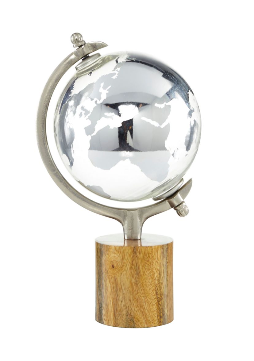 Traditional Wood Globe
