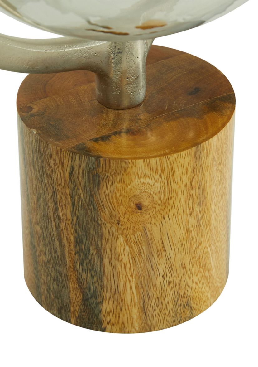 Traditional Wood Globe