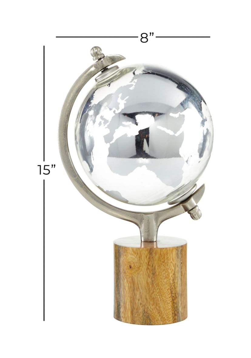 Traditional Wood Globe