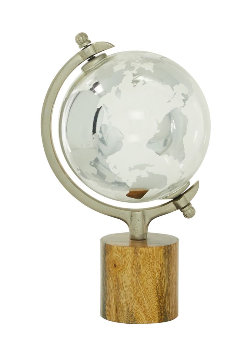 Traditional Wood Globe