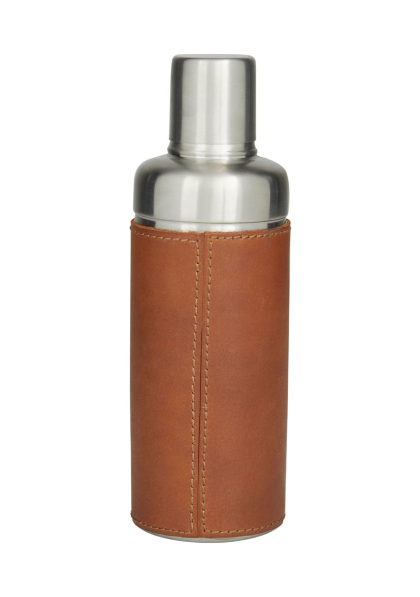 Modern Leather Cocktail Shaker
