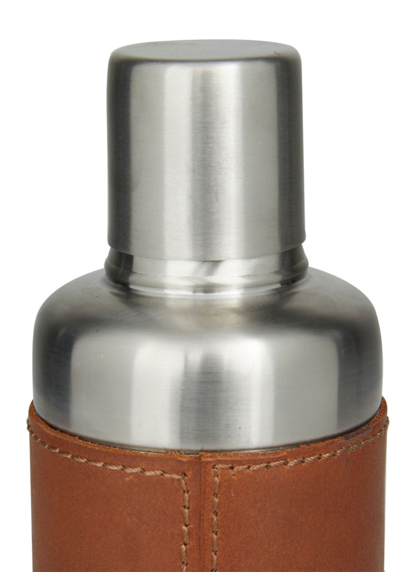 Modern Leather Cocktail Shaker