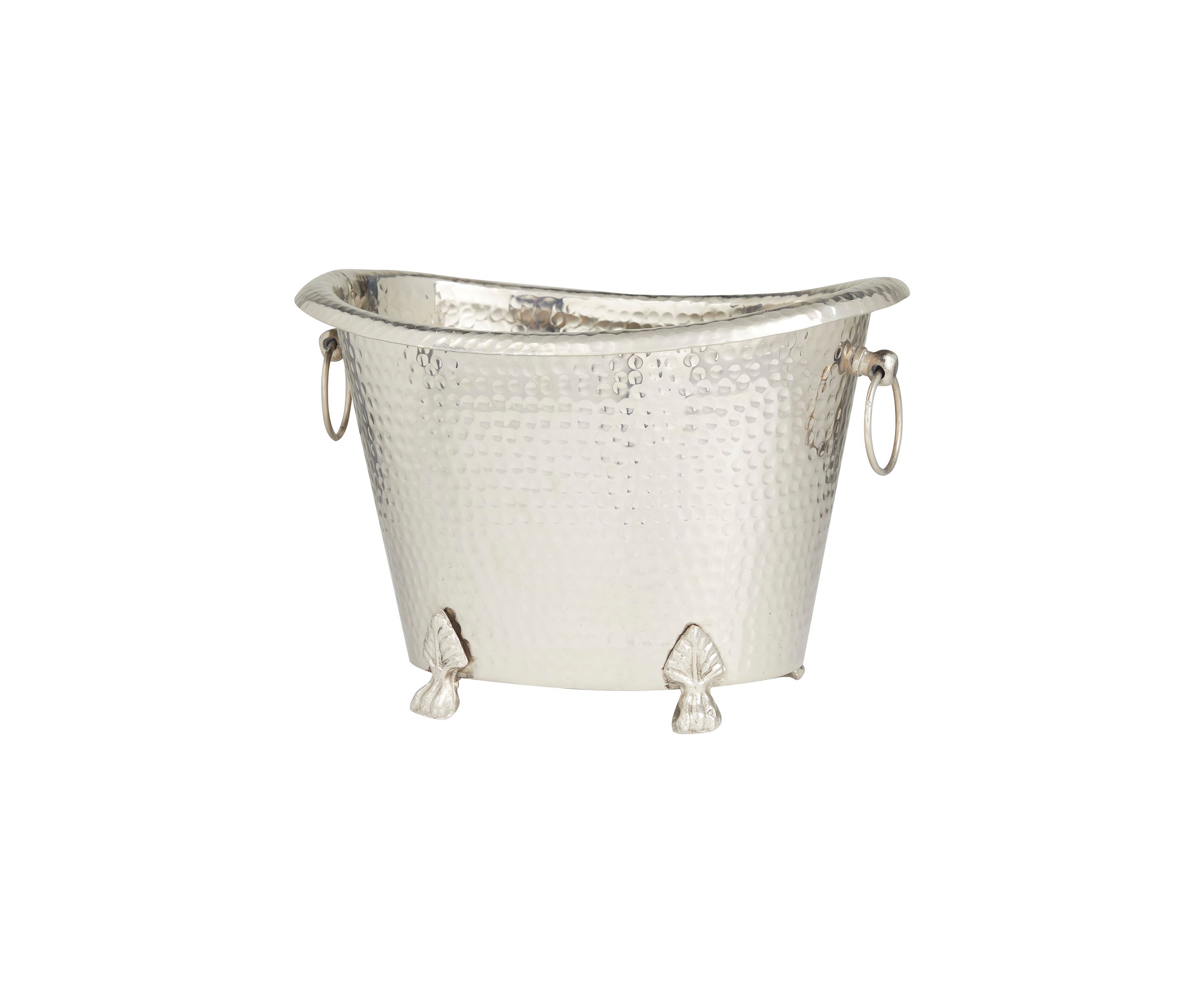 Traditional Aluminum Metal Ice Bucket