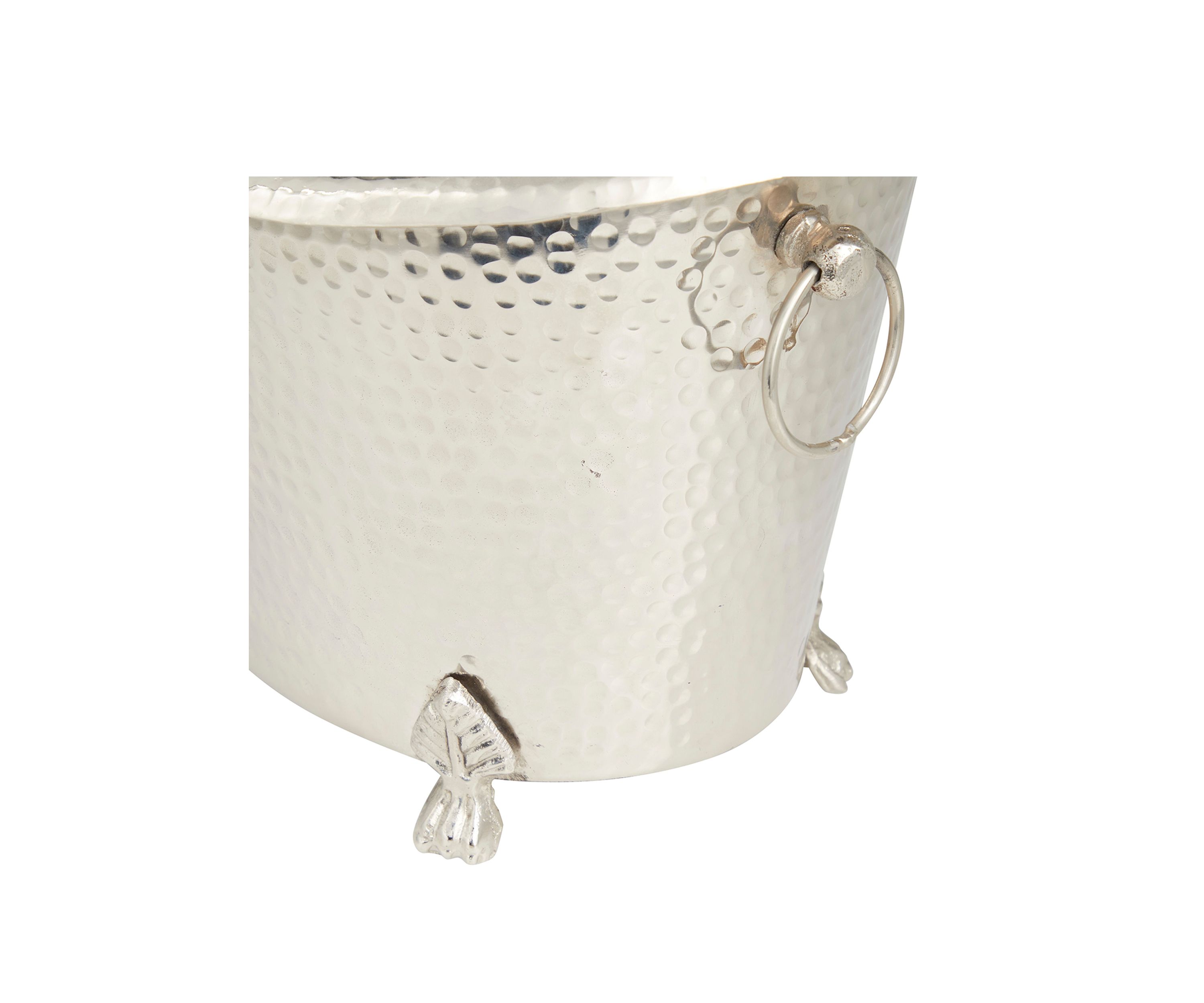Traditional Aluminum Metal Ice Bucket