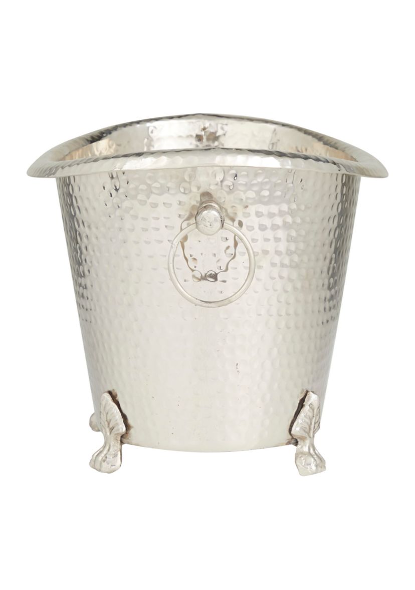 Traditional Aluminum Metal Ice Bucket