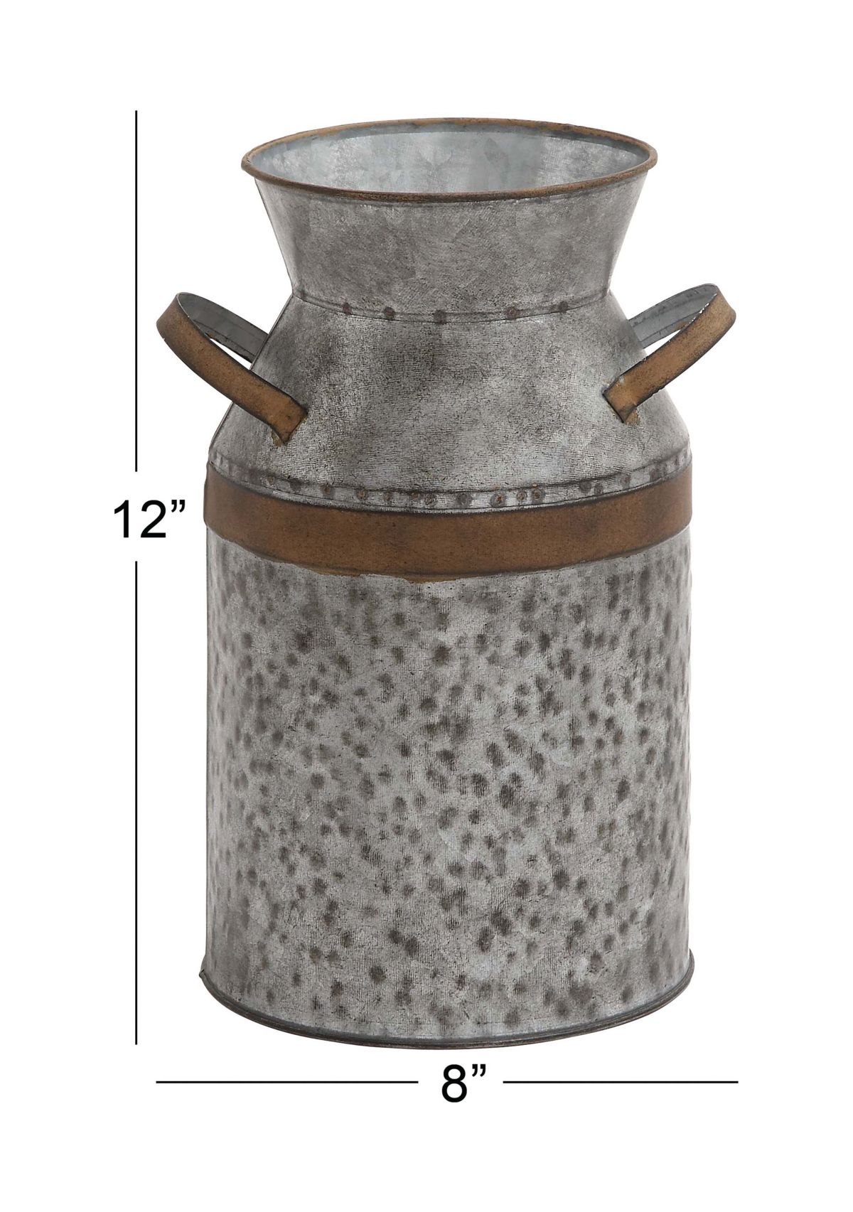 Farmhouse Metal Decorative Jars