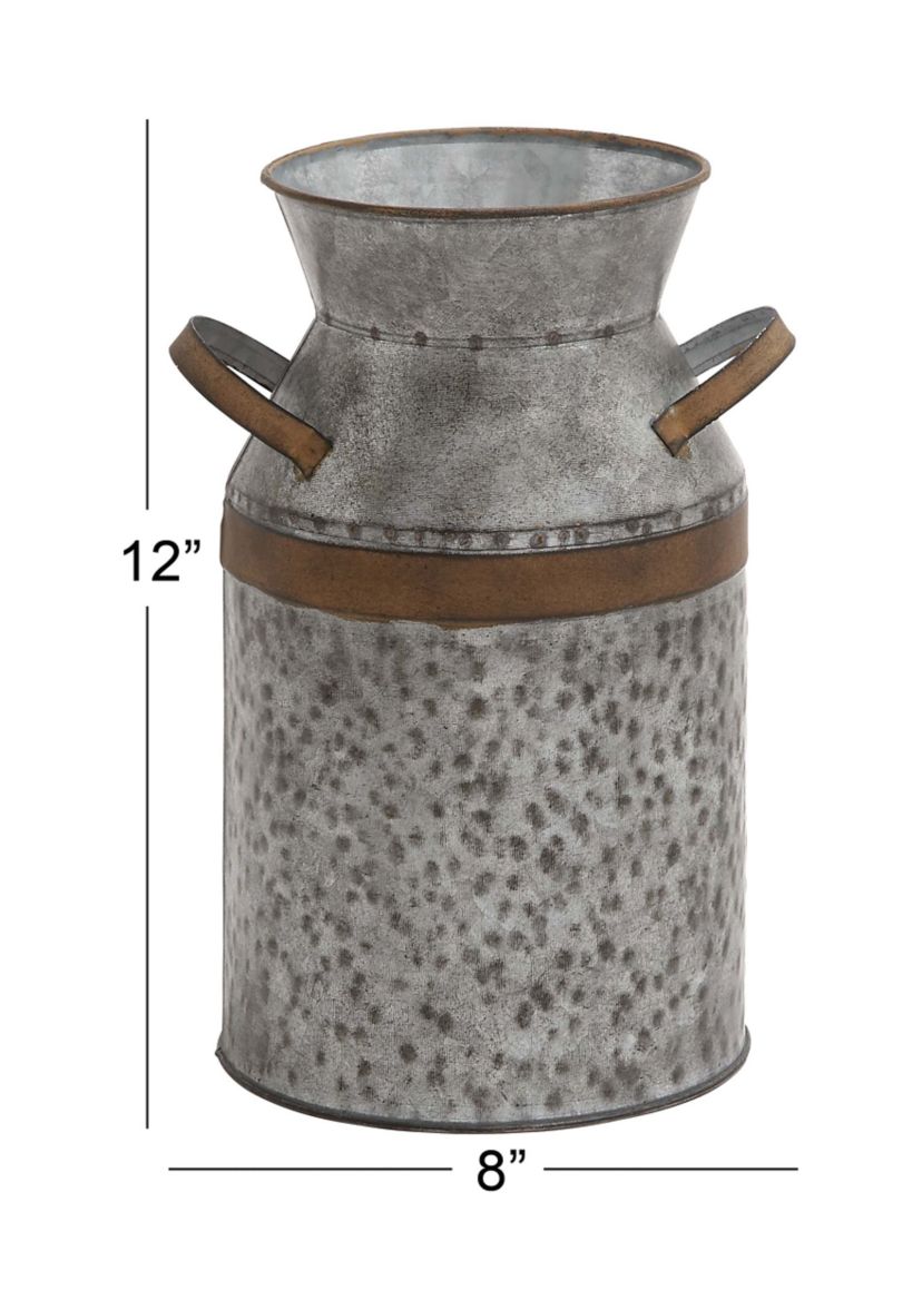 Farmhouse Metal Decorative Jars