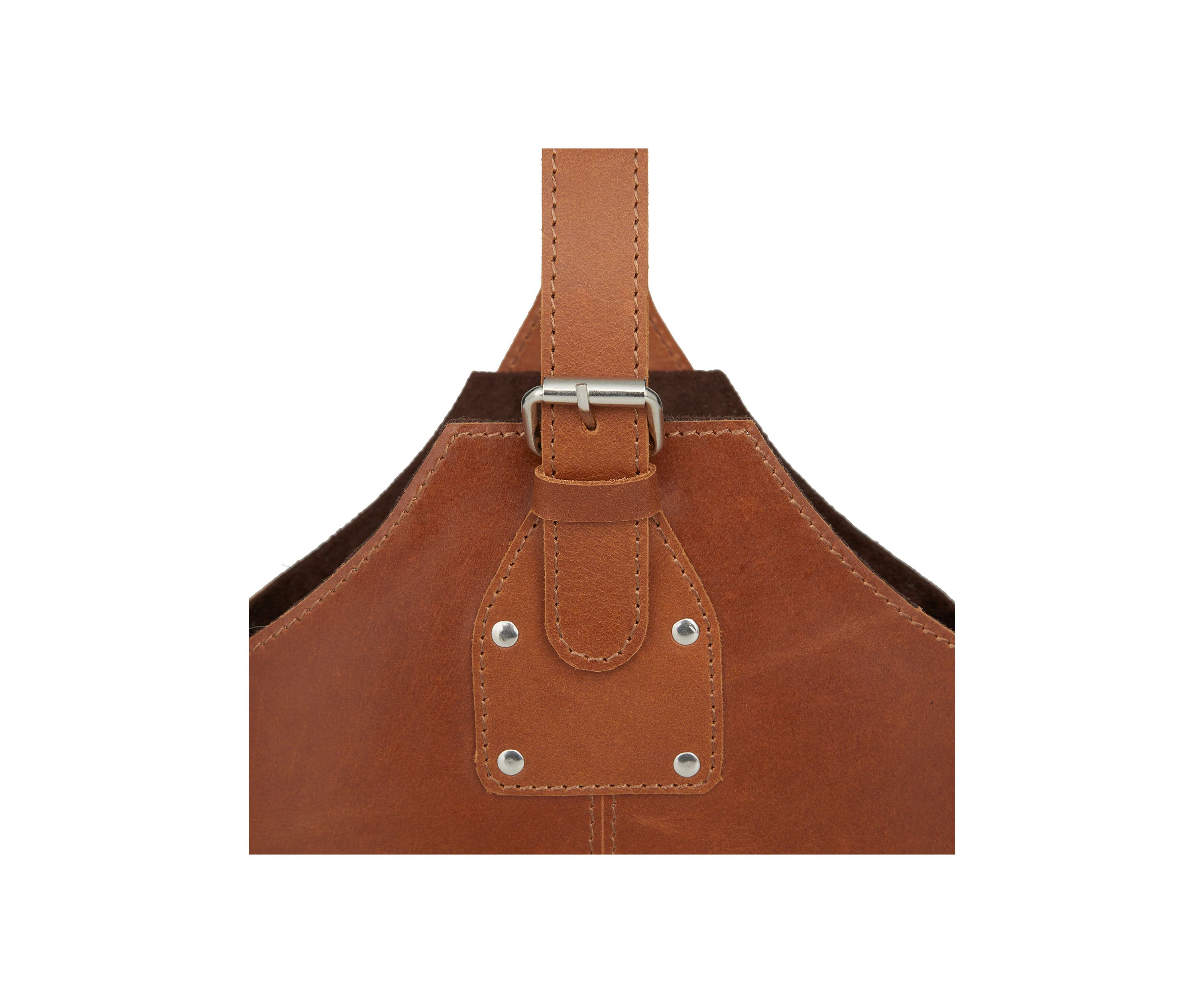 Modern Leather Wine Holder