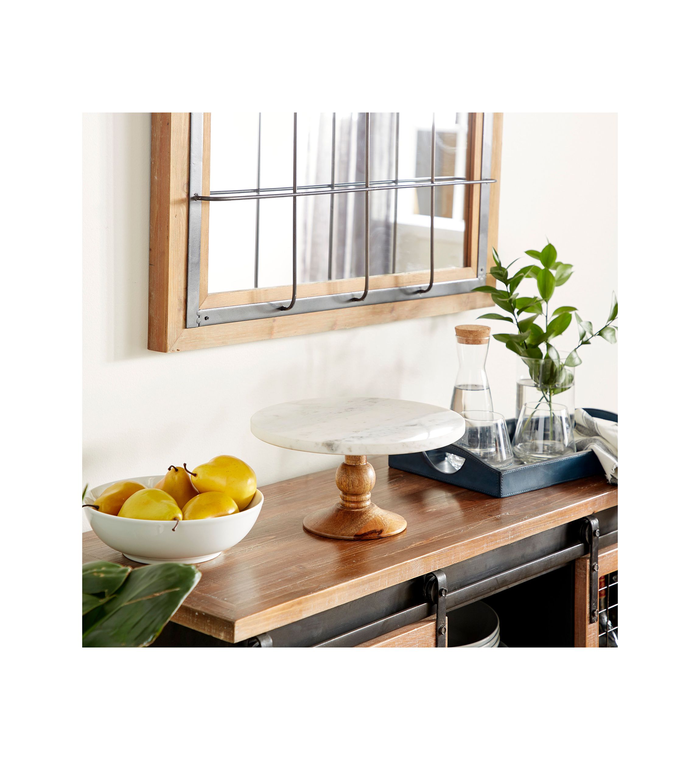 Modern Mango Wood Cake Stand