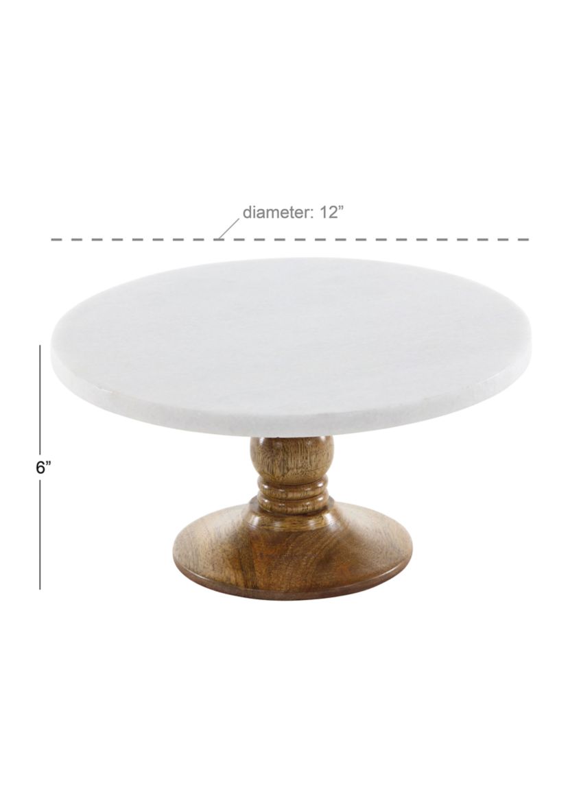 Modern Mango Wood Cake Stand