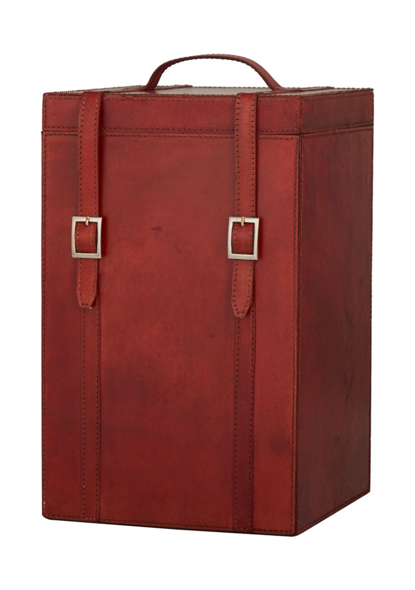 Modern Leather Wine Holder