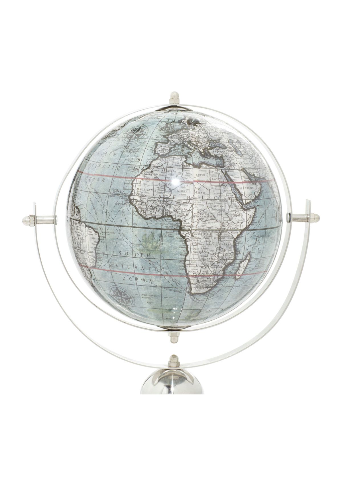 Traditional Stainless Steel Metal Globe