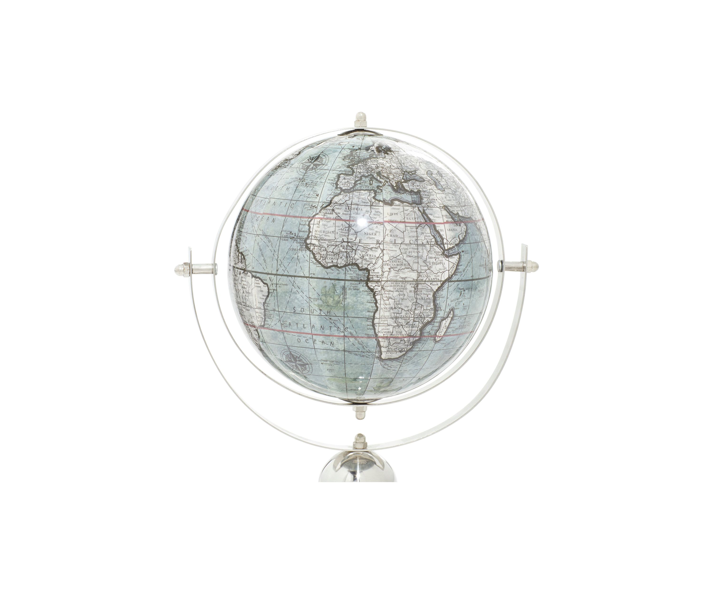 Traditional Stainless Steel Metal Globe
