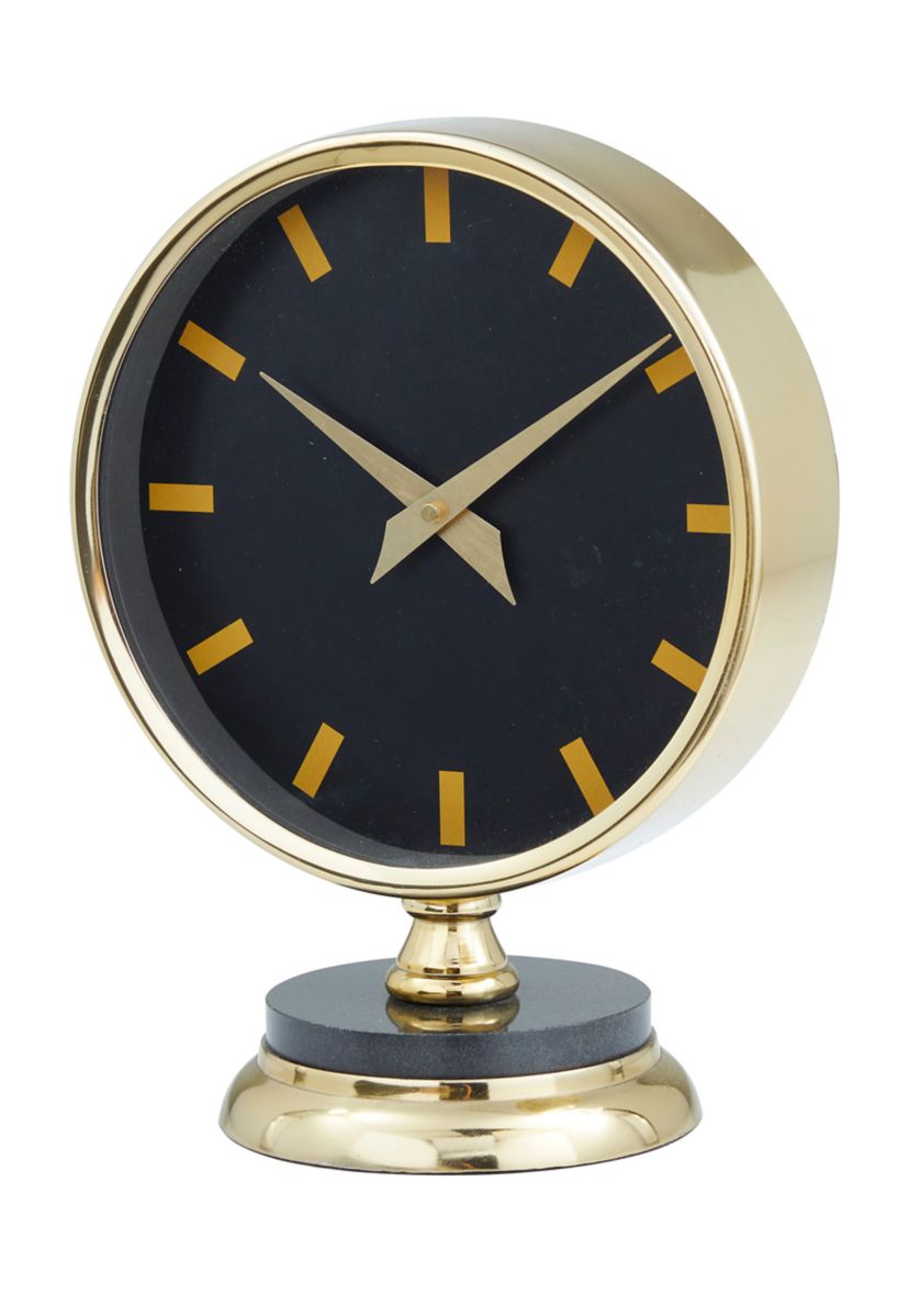 Modern Stainless Steel Metal Clock