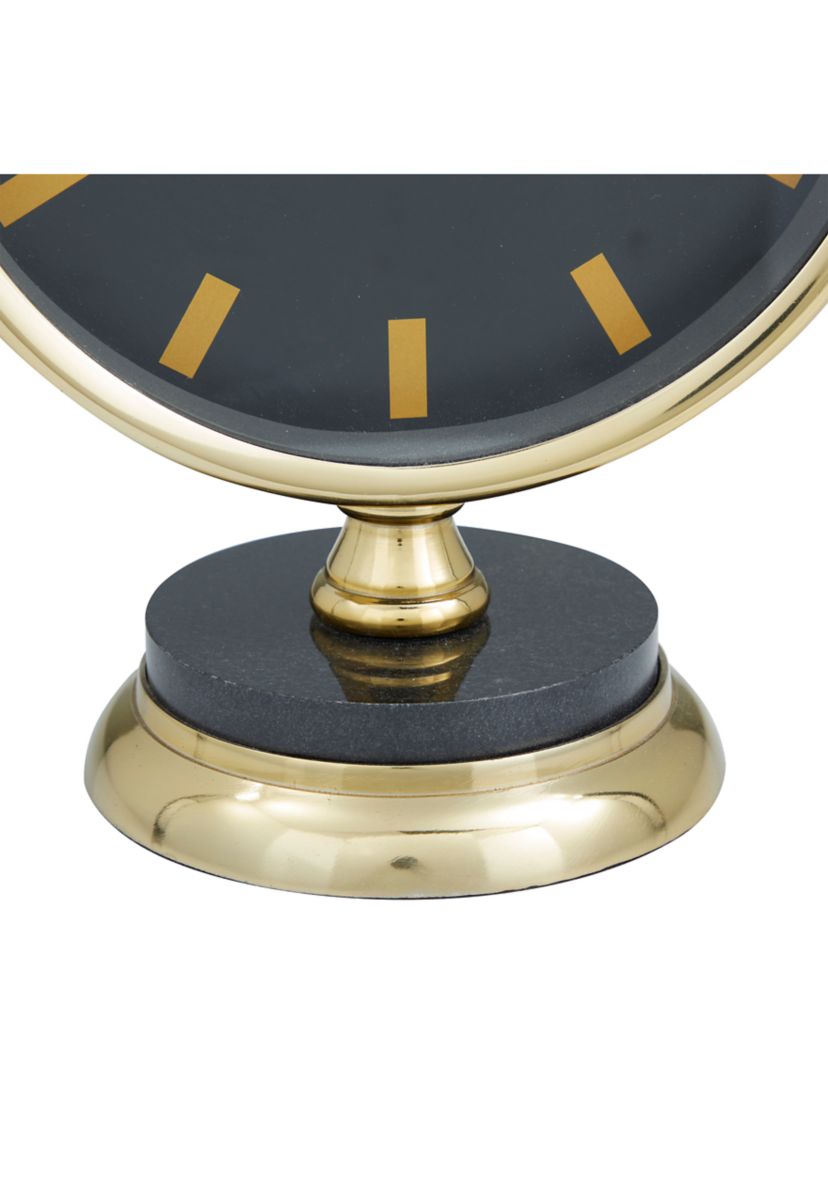 Modern Stainless Steel Metal Clock
