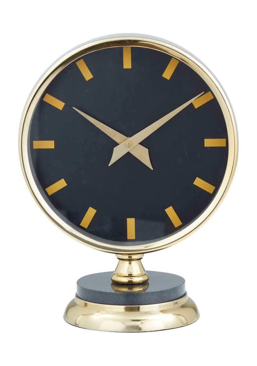 Modern Stainless Steel Metal Clock