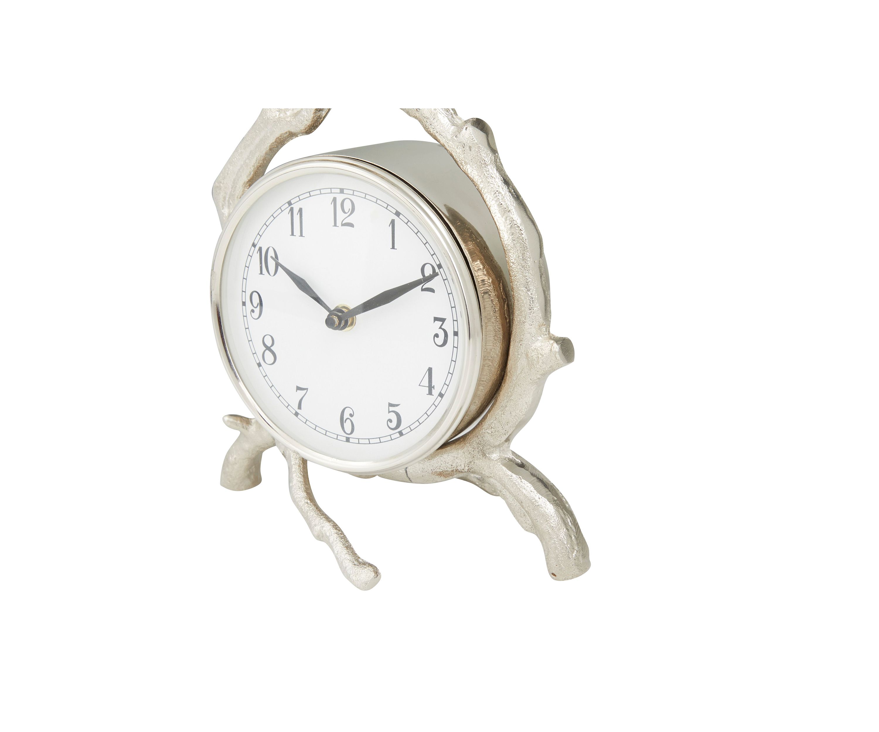 Contemporary Aluminum Clock