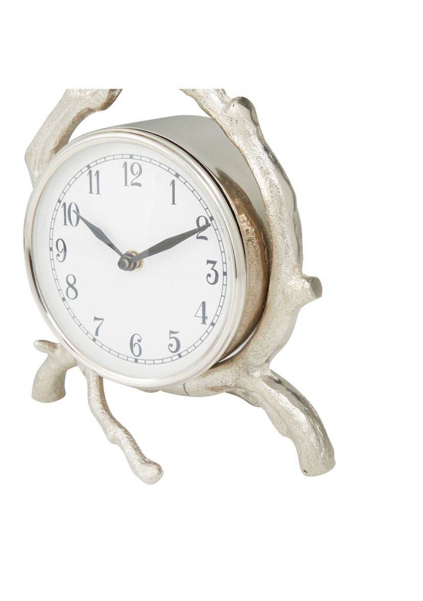 Contemporary Aluminum Clock
