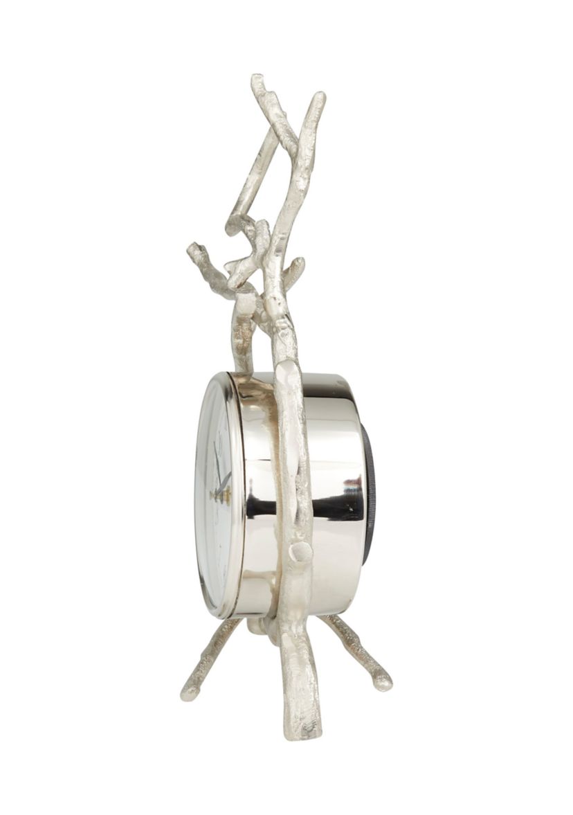 Contemporary Aluminum Clock