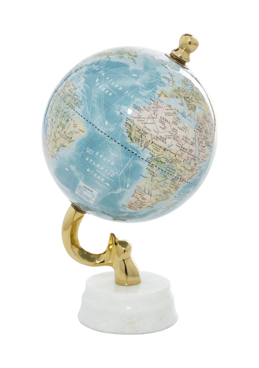 Coastal Aluminum Metal Globe