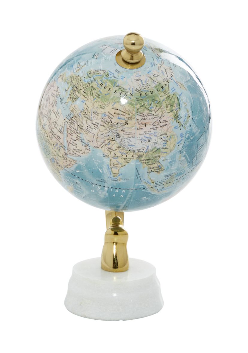 Coastal Aluminum Metal Globe