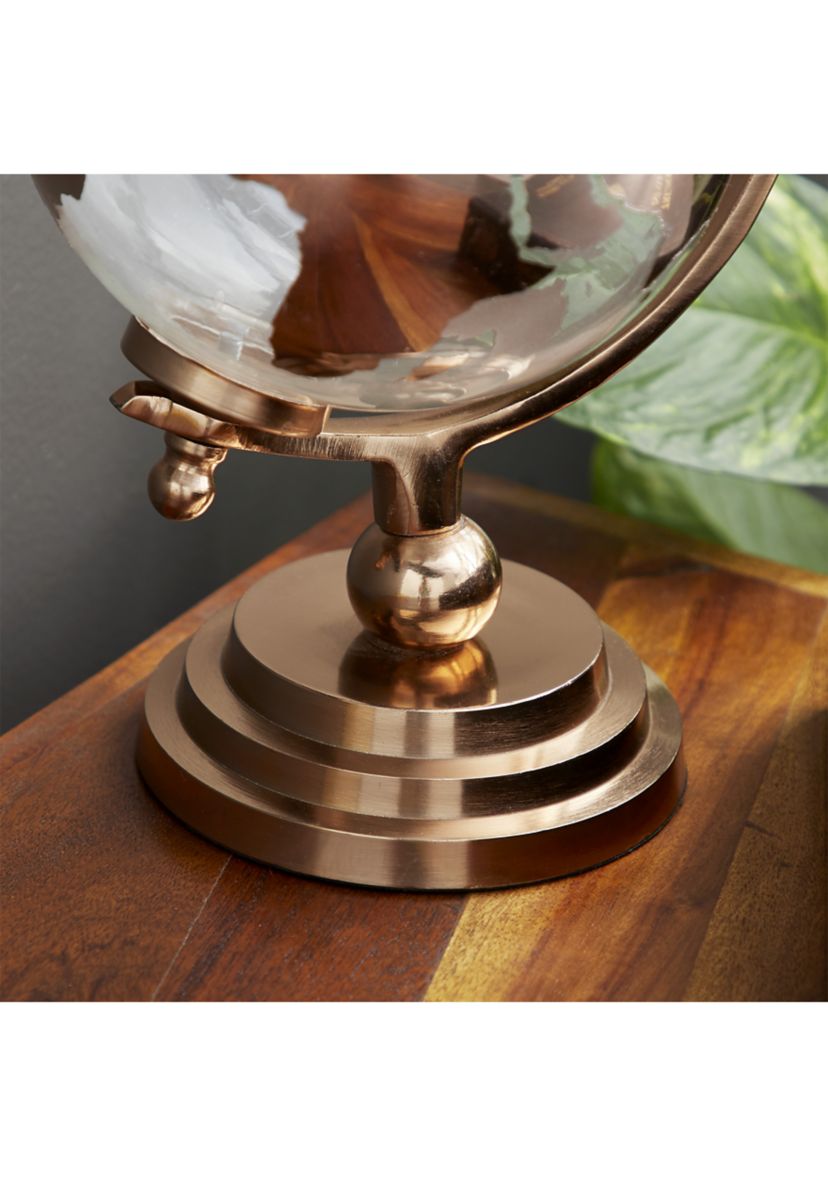 Traditional Aluminum Metal Globe