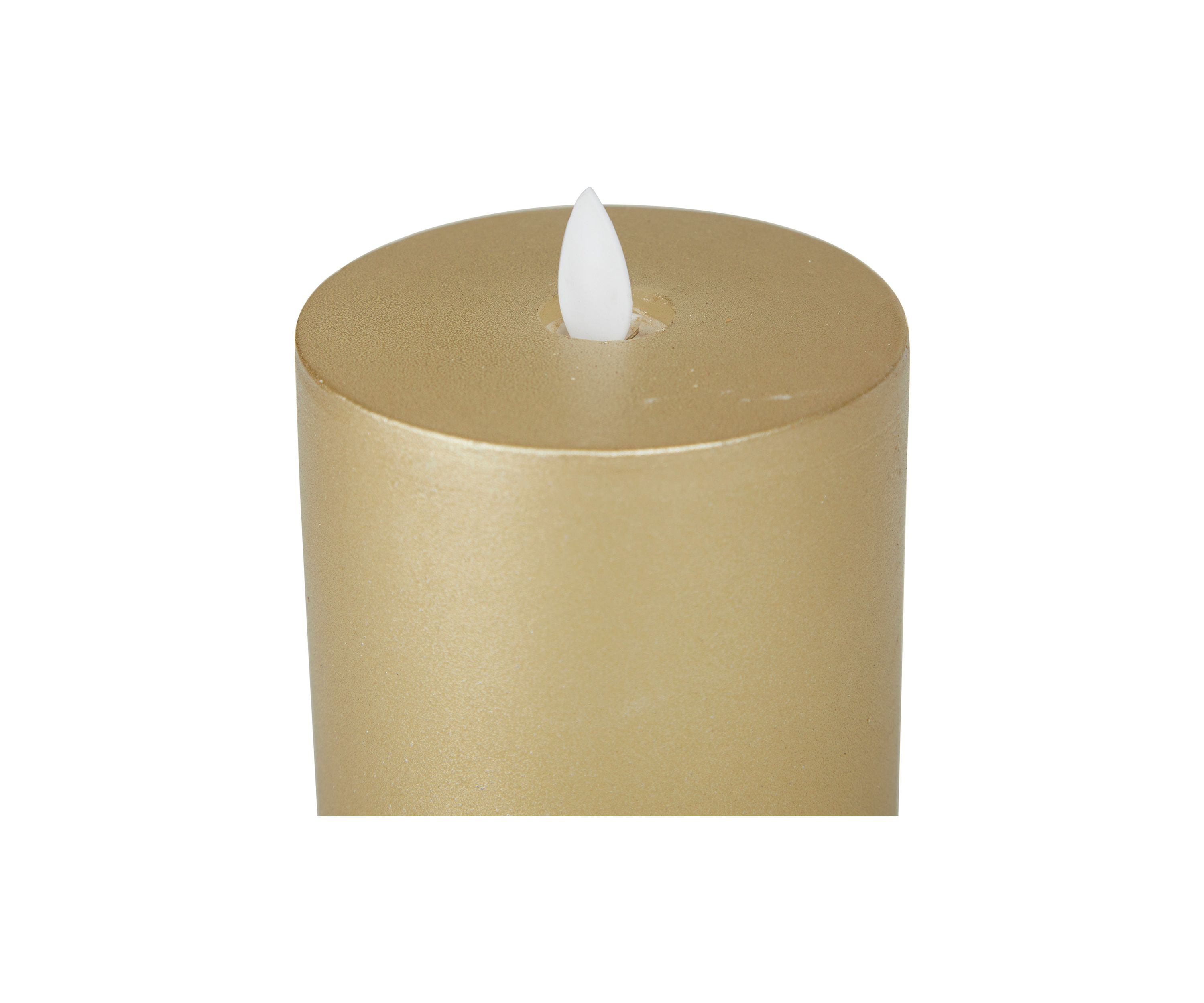Traditional Wax Flameless Candle - Set of 3