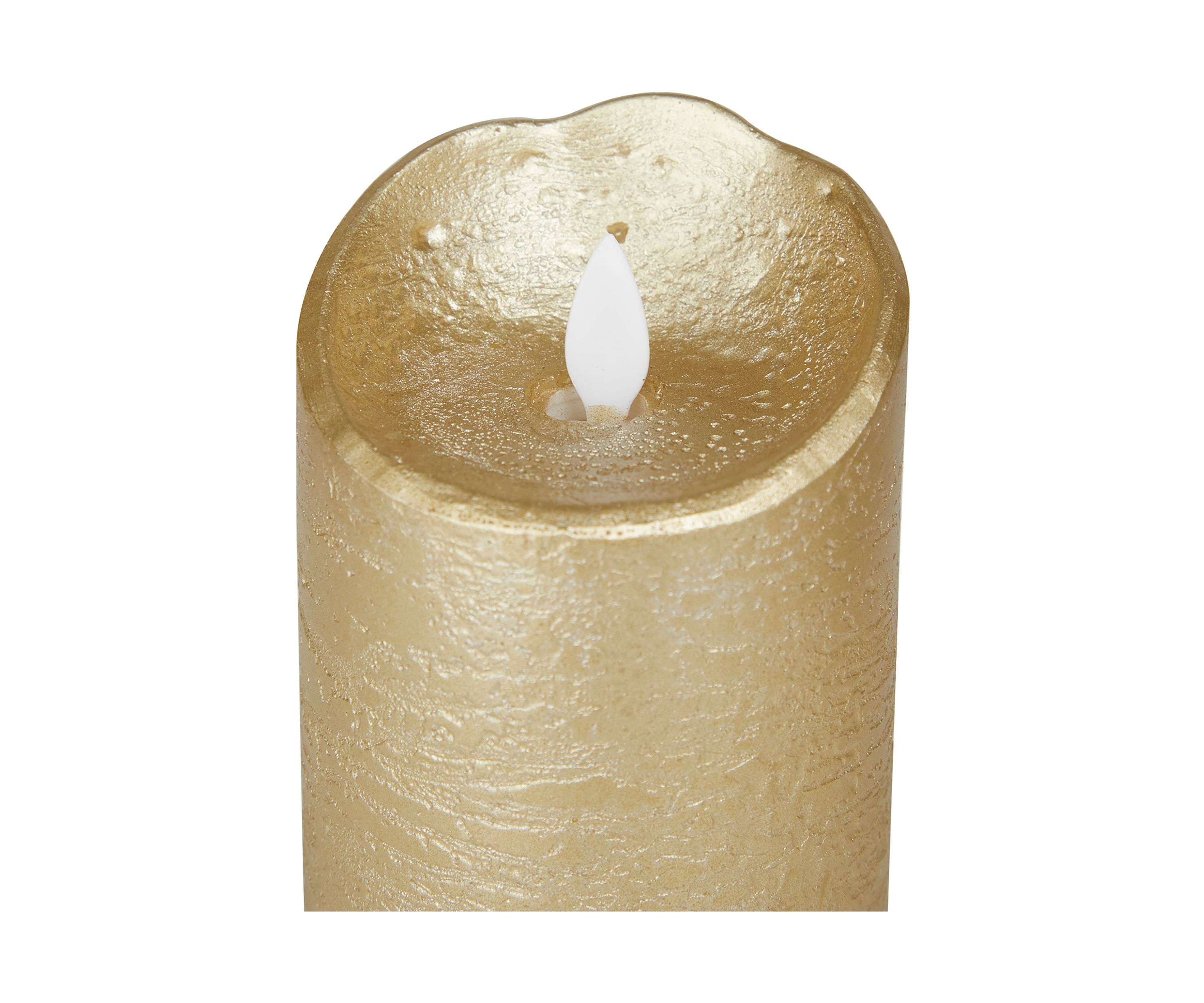Traditional Wax Flameless Candle - Set of 3