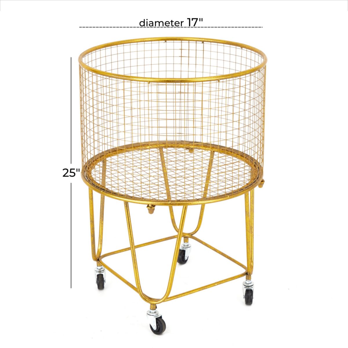 Industrial Metal Storage Cart