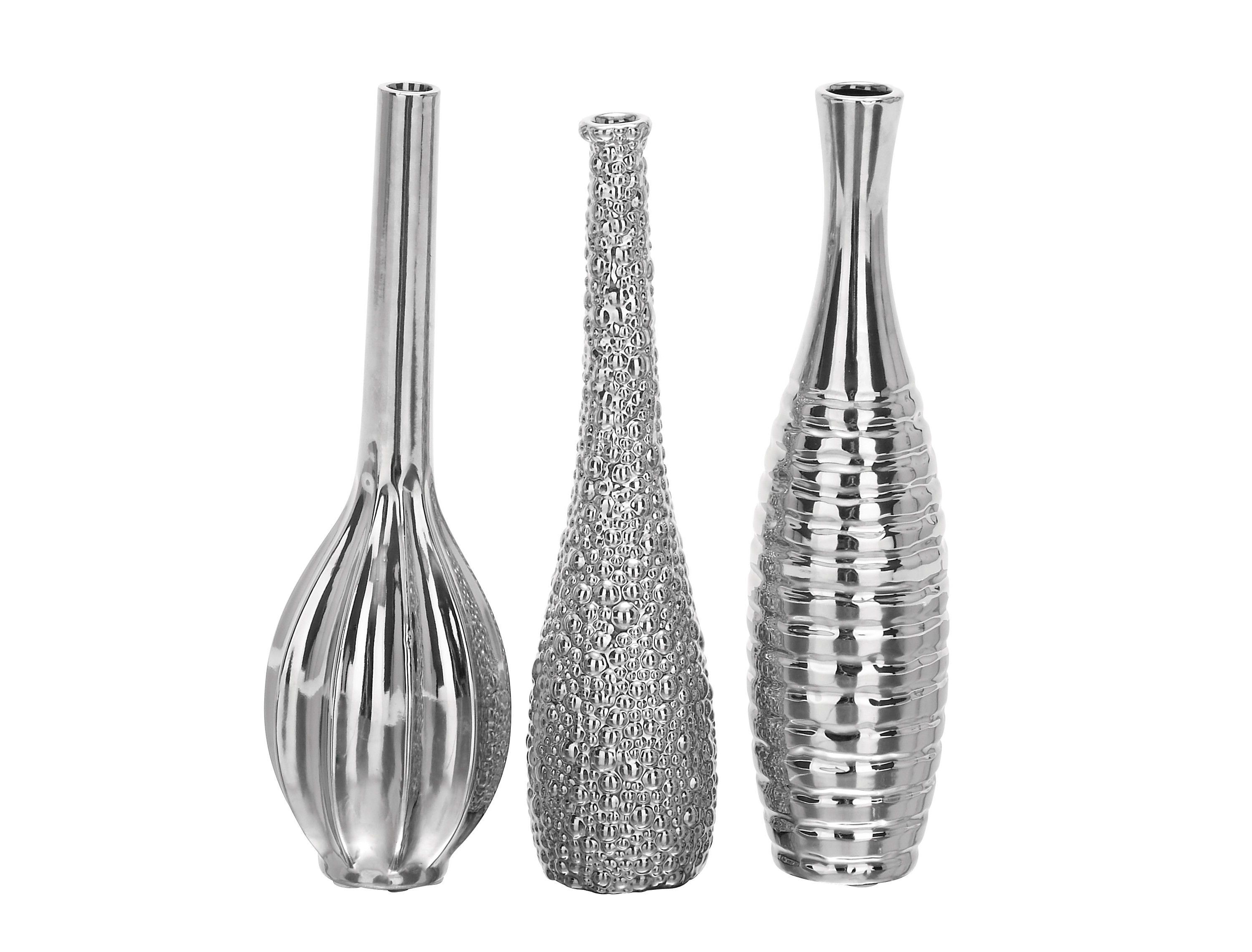 Glam Ceramic Vase - Set of 3