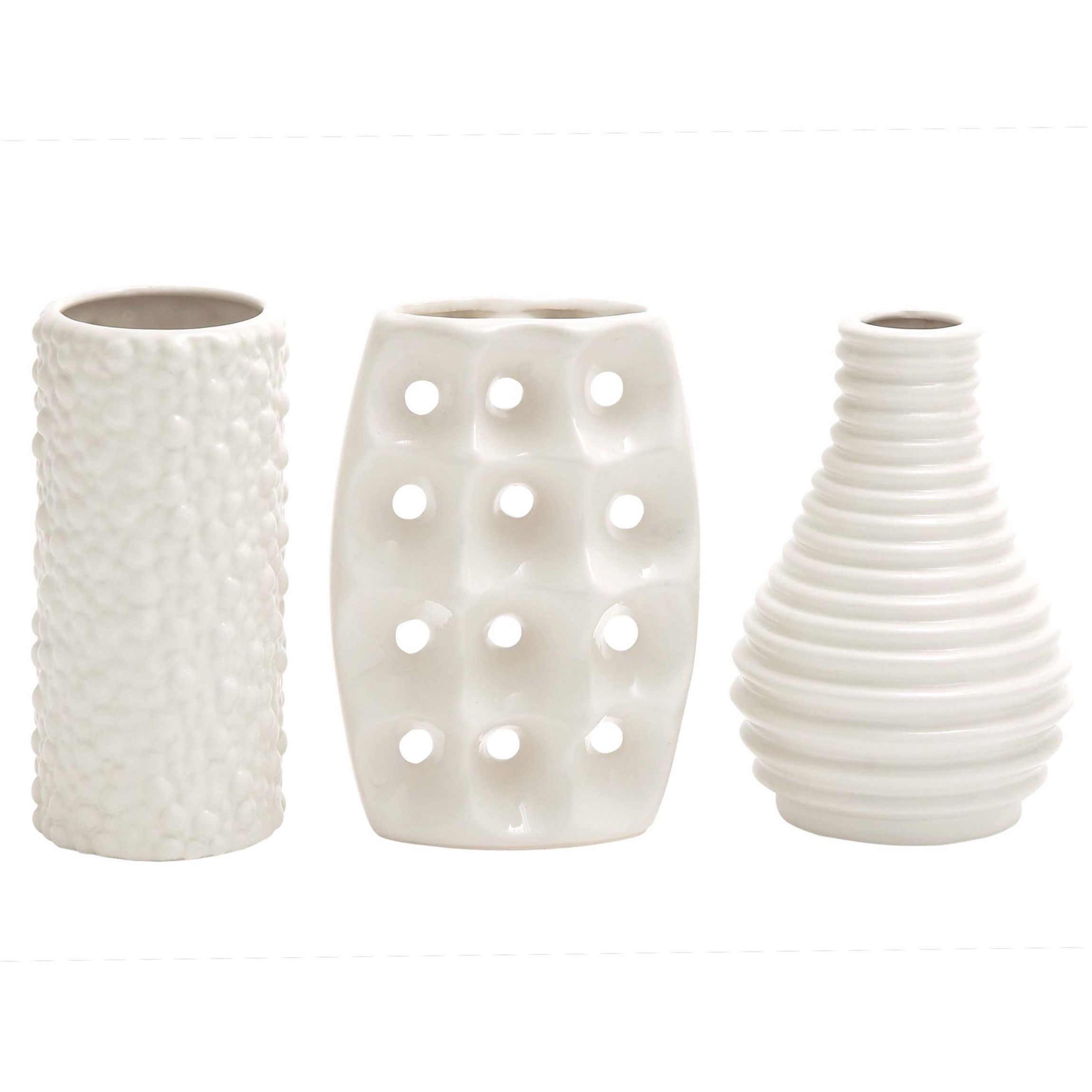 Modern Ceramic Vase - Set of 3