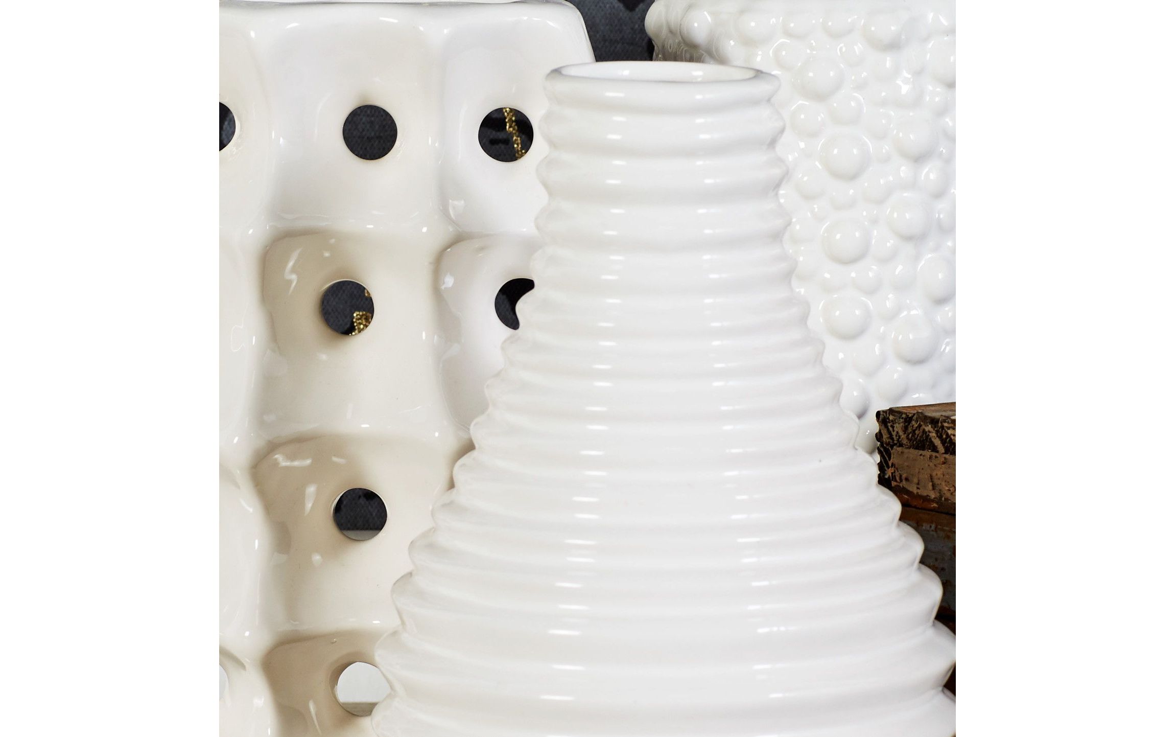 Modern Ceramic Vase - Set of 3
