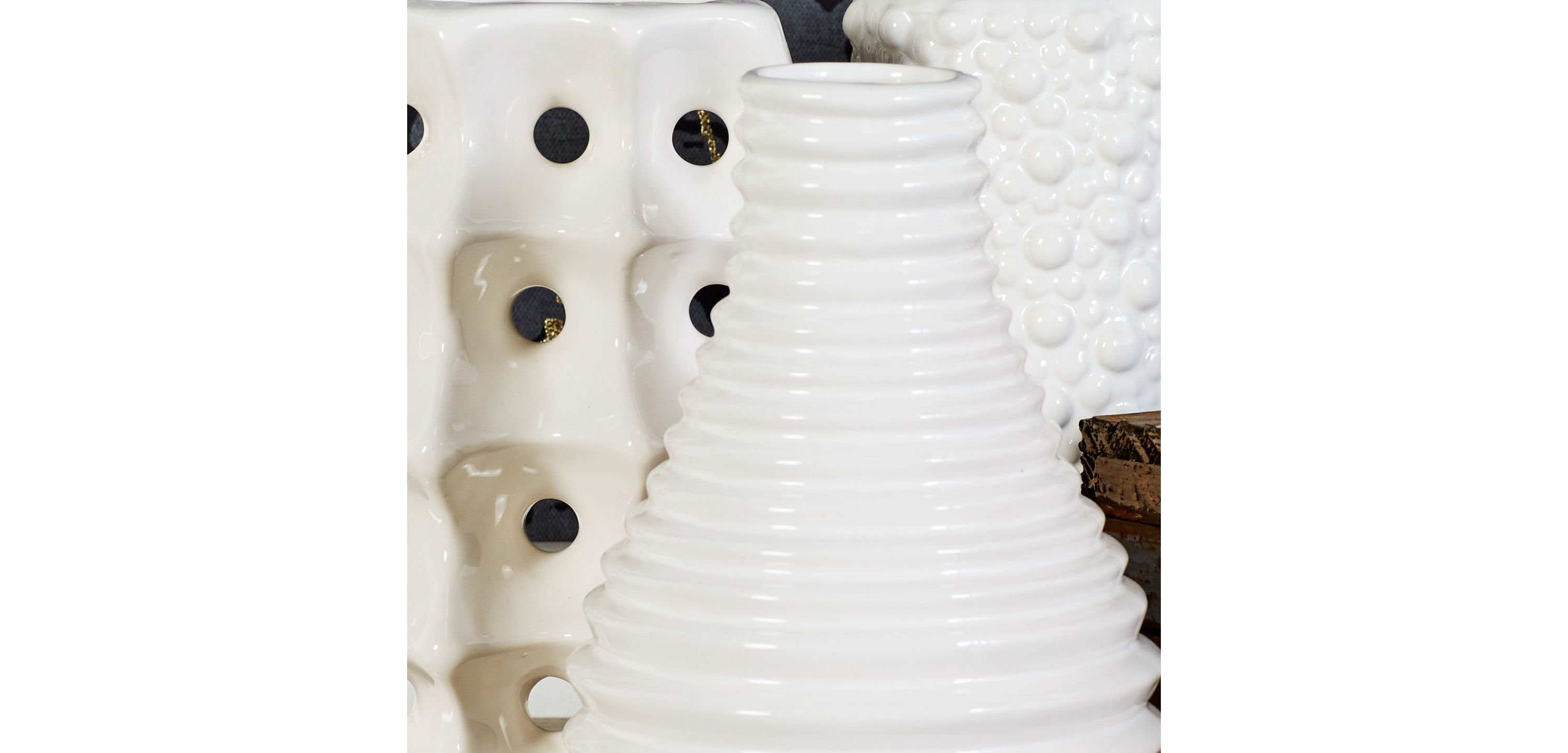 Modern Ceramic Vase - Set of 3