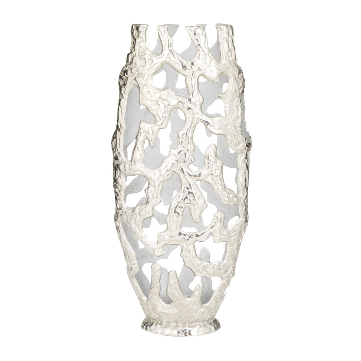 Contemporary Aluminum Metal Vase