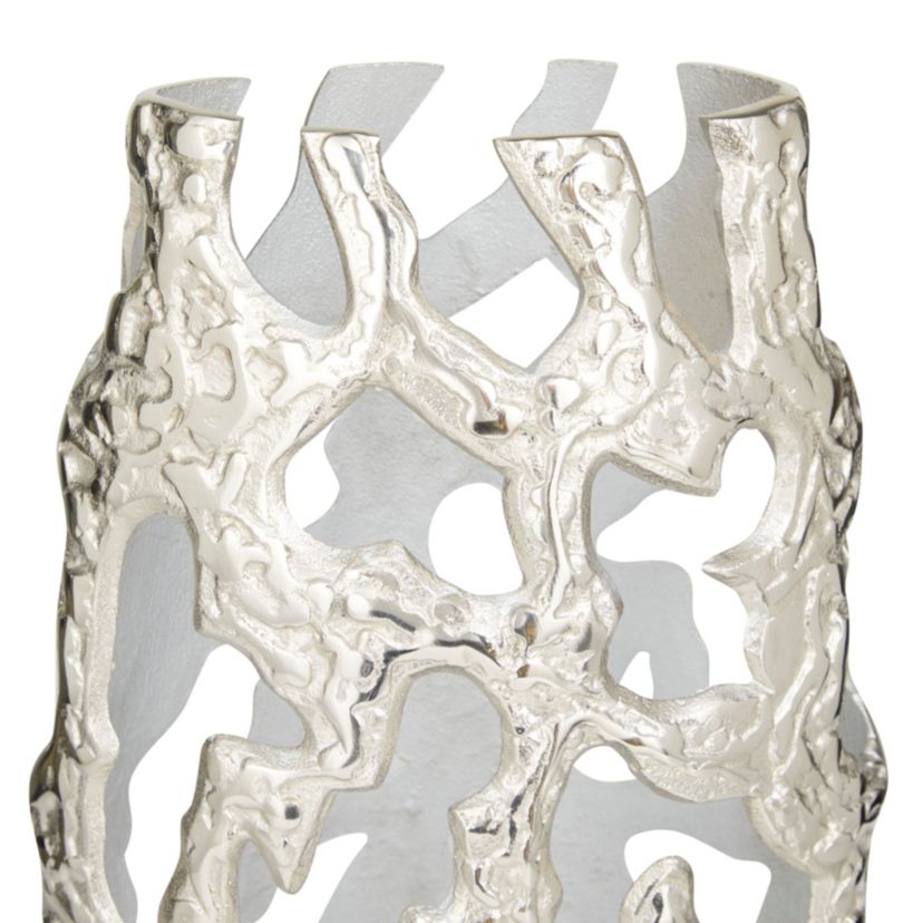 Contemporary Aluminum Metal Vase