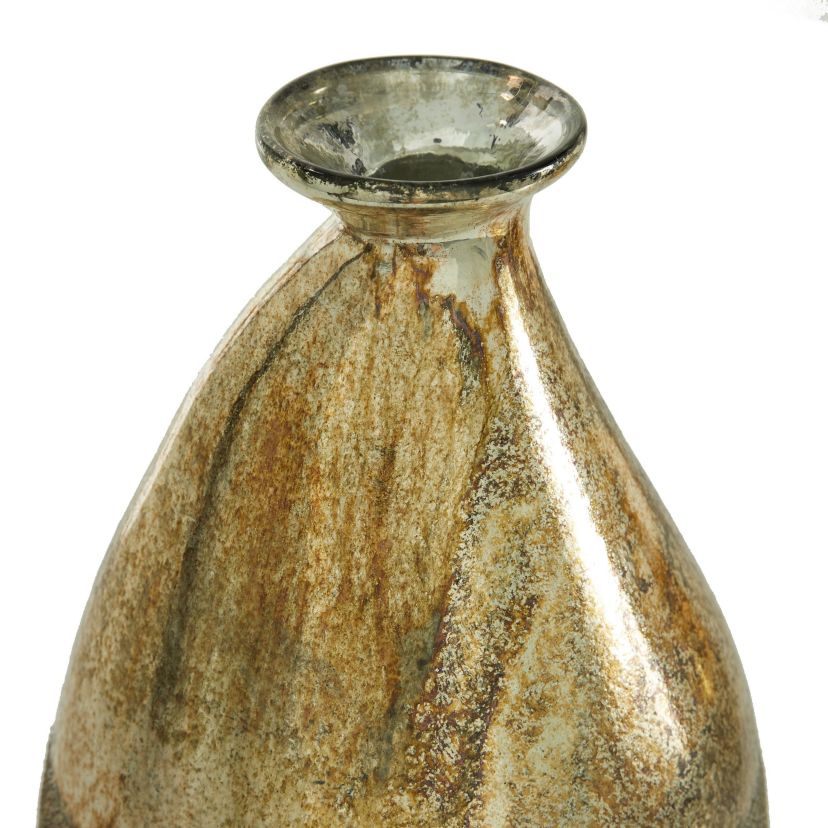 Rustic Glass Vase - Set of 2
