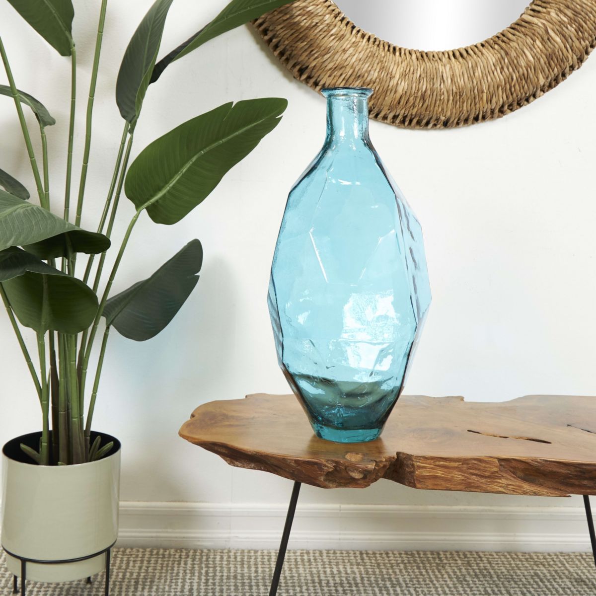 Modern Recycled Glass Vase